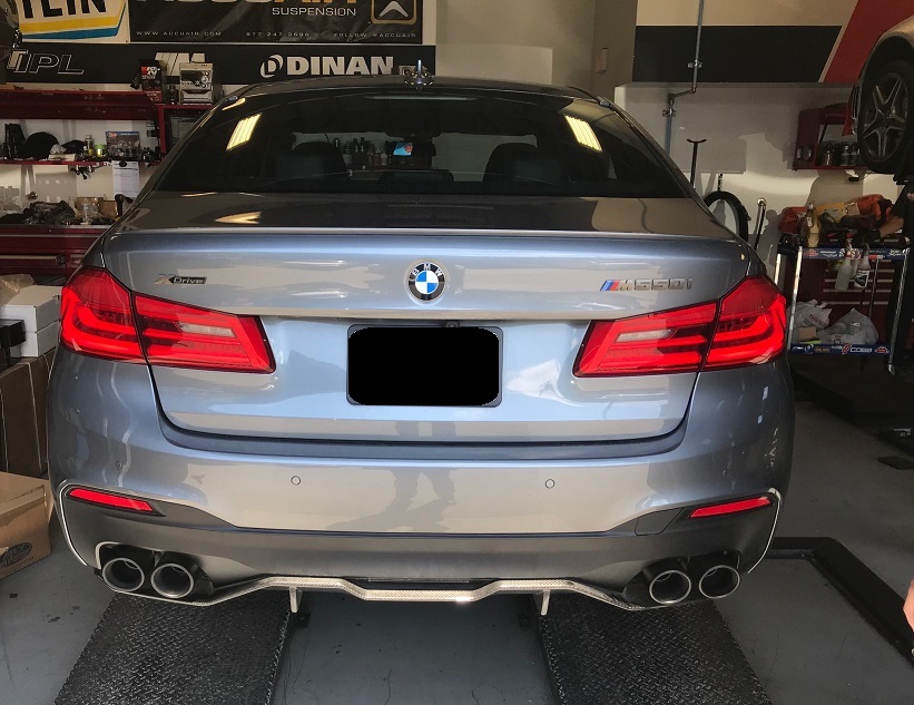 M550i exhaust on sale