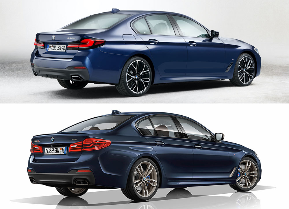 Name:  LCI G30 5 Series vs Pre-LCI M Sport Rear.jpg
Views: 76686
Size:  141.5 KB